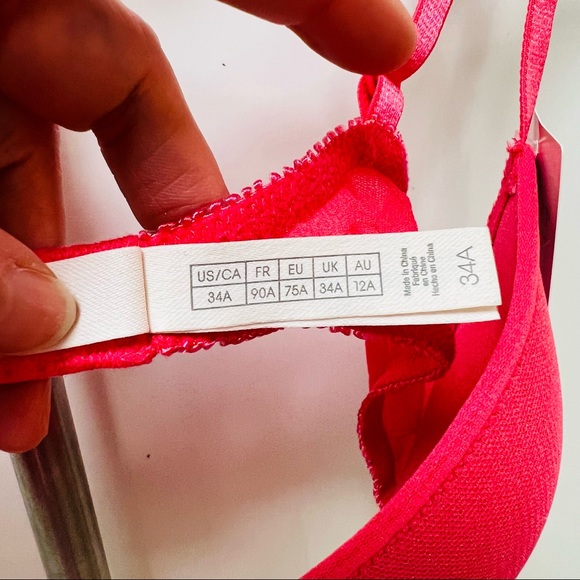 NWT On Gossamer Mesh Bump-It-Up Bra Size 34A Tulipink - Picture 8 of 13